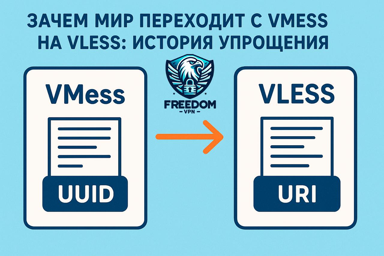 Зачем мир переходит с VMess на VLESS: история упрощения
