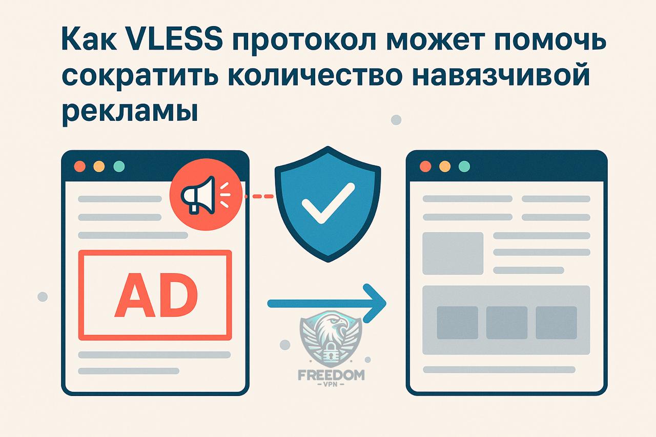 Как VLESS протокол может помочь сократить количество навязчивой рекламы