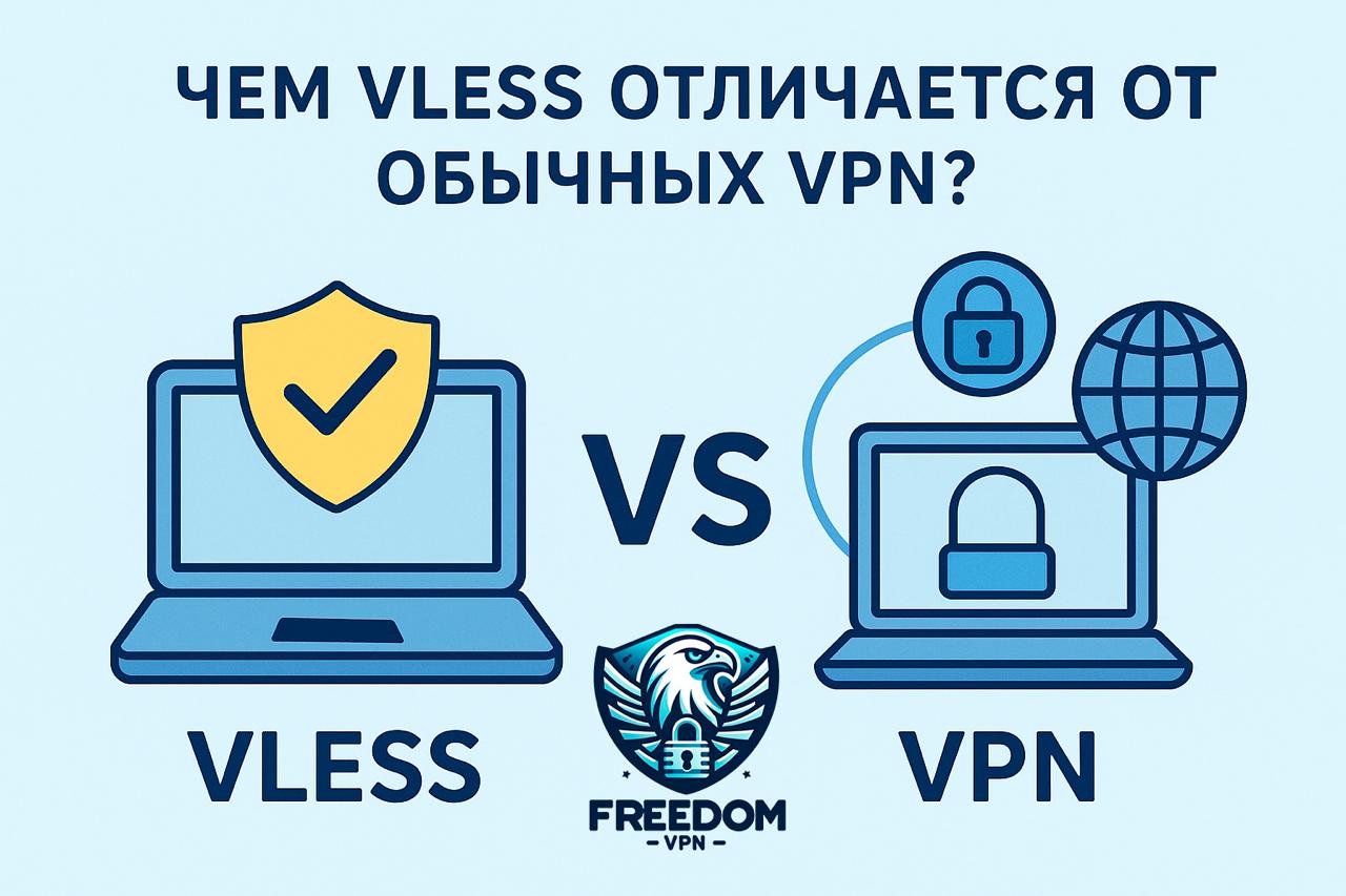 Отличие VPN от VLESS: что выбрать в 2025 году
